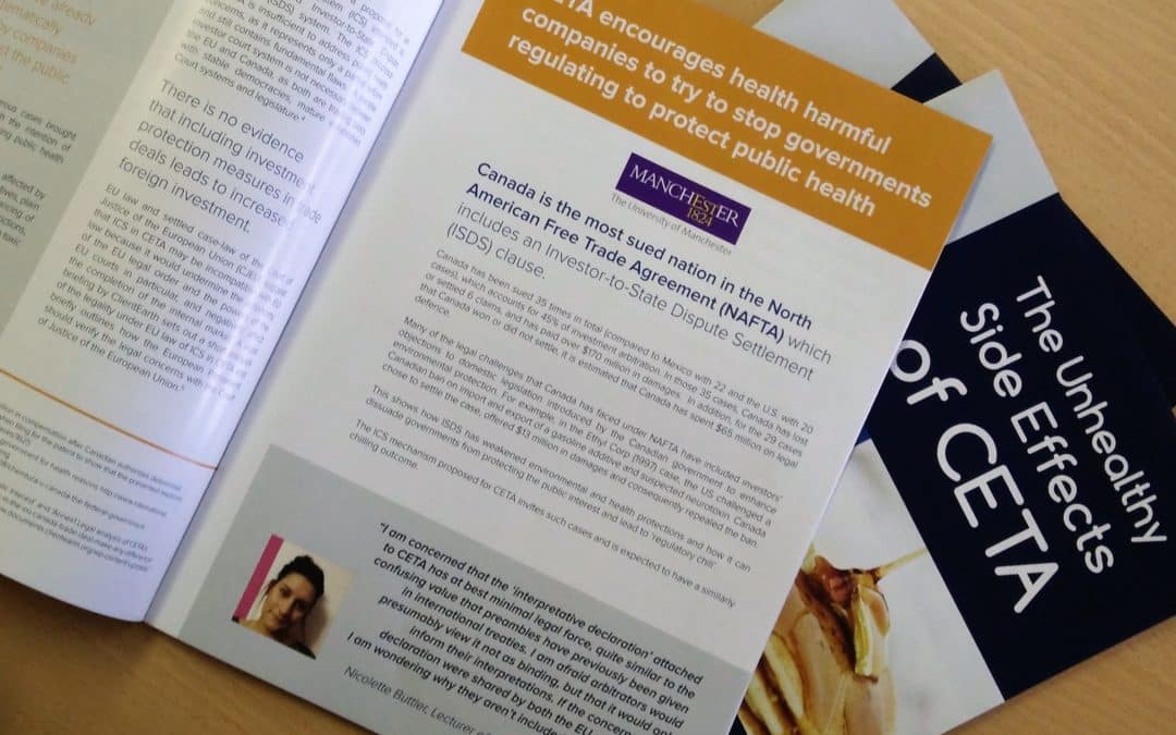 EPHA calls on INTA Committee to reject CETA