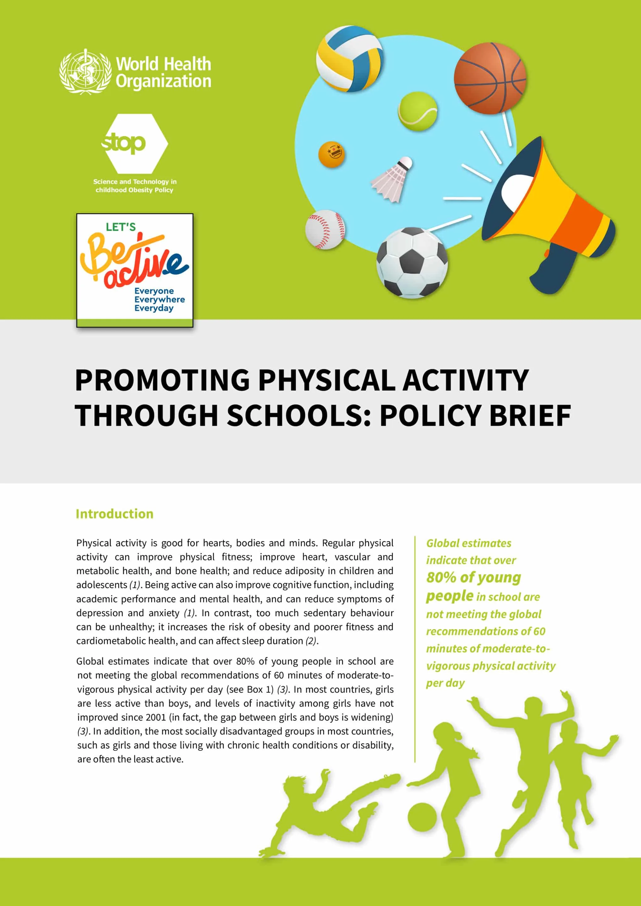 physicalactivity who stop