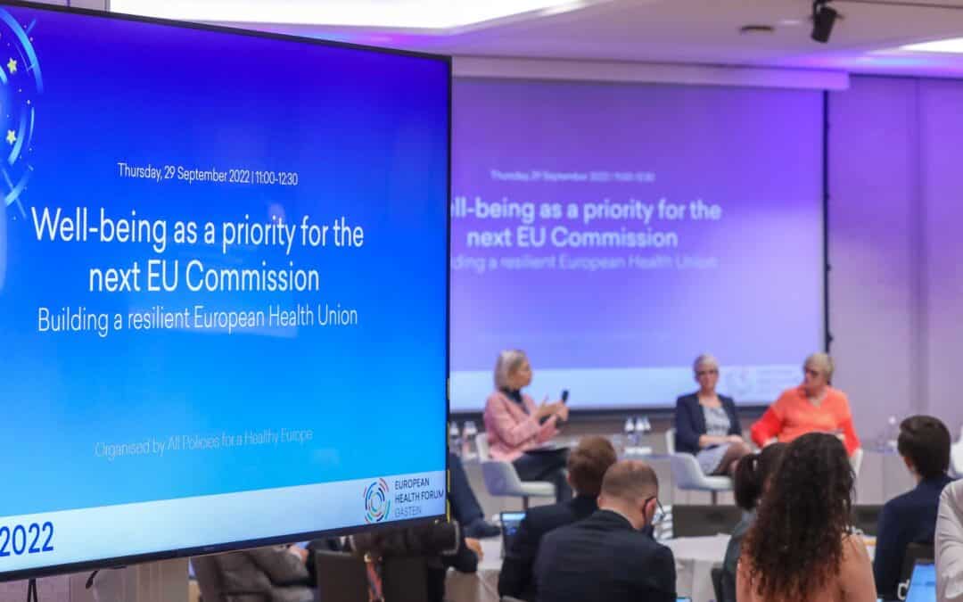 Gastein and EU Health Union: A tale of “Moonshots” and public health Cinderellas?