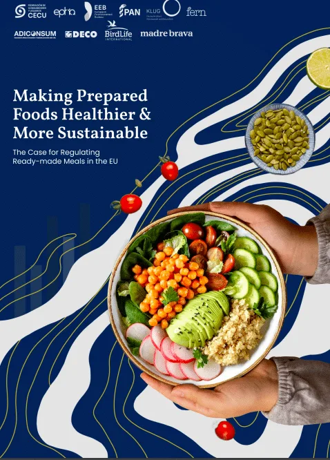 Making prepared foods healthier and more sustainable