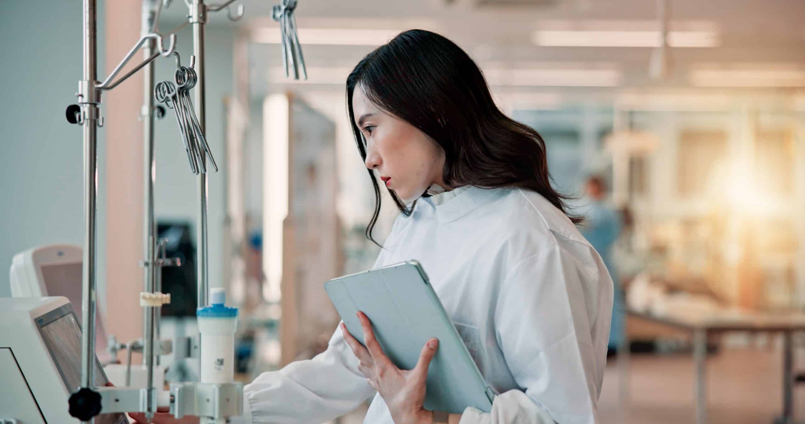 research,,tablet,and,science,with,japanese,woman,in,laboratory,for research,,tablet,and,science,with,japanese,woman,in,laboratory,for