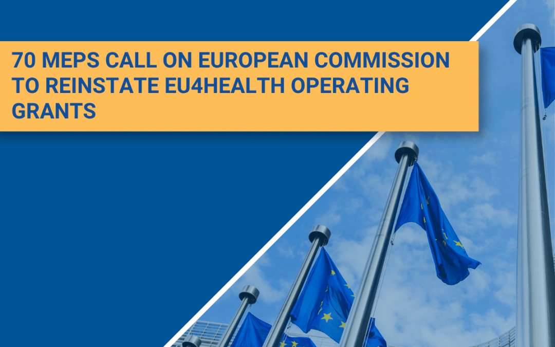 EPHA Welcomes MEPs’ Cross-Party Call to Reinstate Operating Grants for Health Civil Society Organisations